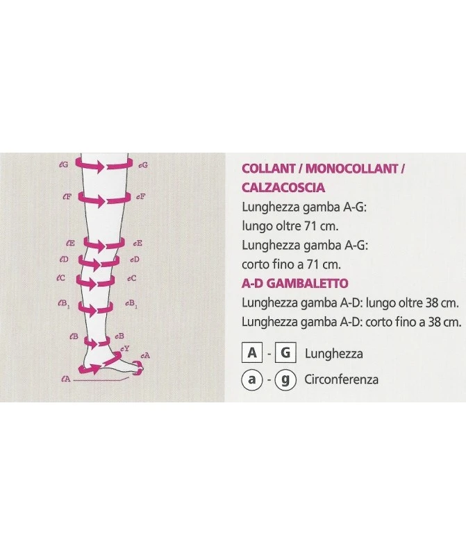 Medi - Cotton Maxis - Calze Compressive Medicali In Cotone Classe Di Compressione 2, Punta Aperta - AG Autoreggente 1 Medi - Cotton Maxis - Calze Compressive Medicali In Cotone Classe Di Compressione 2, Punta Aperta - AG Autoreggente