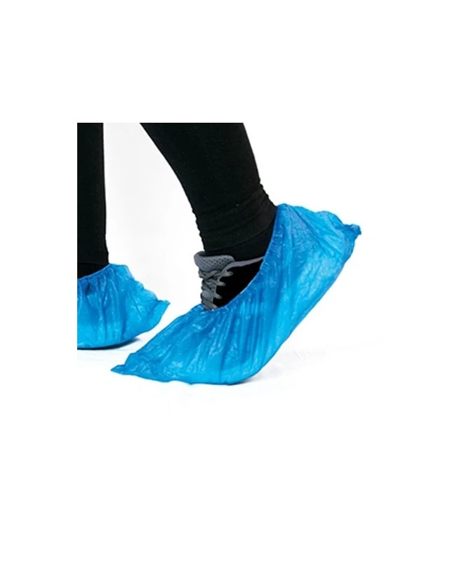 DOC - Copriscarpe Monouso In CPE - 100 Pezzi 1 DOC - Copriscarpe Monouso In CPE - 100 Pezzi