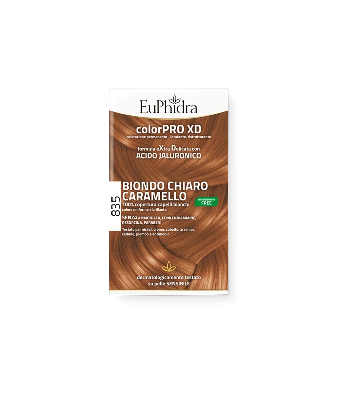 EuPhidra - ColorPRO XD - Biondo Chiaro Caramello 835 1 EuPhidra - ColorPRO XD - Biondo Chiaro Caramello 835