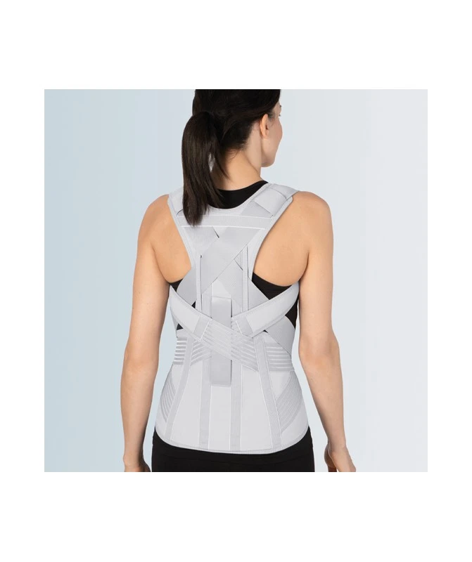 FGP - BACKSILVER EVO- Corsetto Semirigido Con Filo D'argento, Spallacci E Asta Di Sostegno 2 FGP - BACKSILVER EVO- Corsetto Semirigido Con Filo D'argento, Spallacci E Asta Di Sostegno - immagine 2