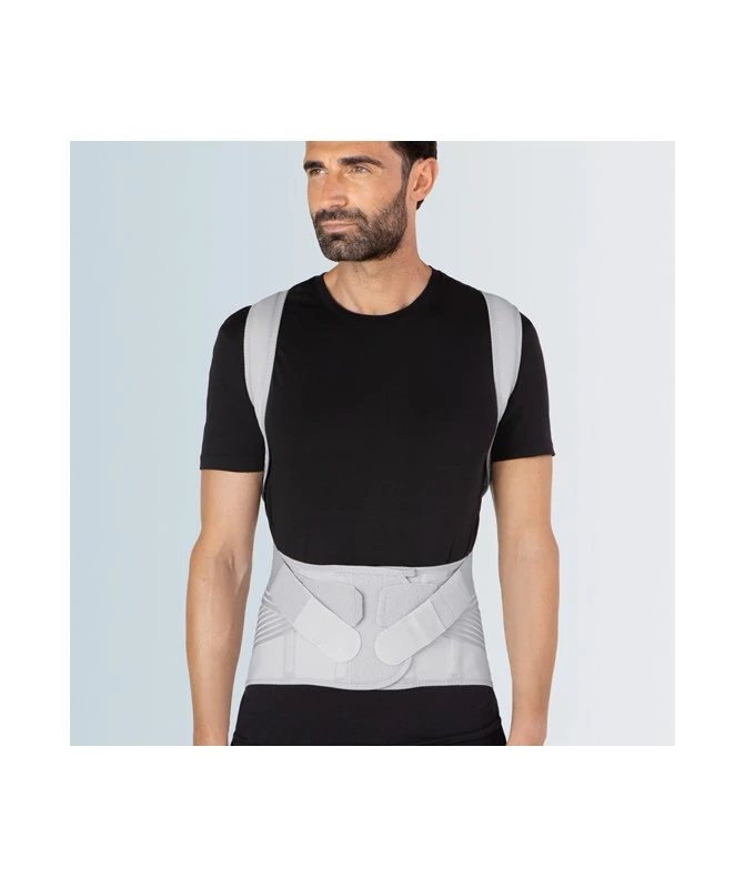 FGP - BACKSILVER EVO- Corsetto Semirigido Con Filo D'argento, Spallacci E Asta Di Sostegno 1 FGP - BACKSILVER EVO- Corsetto Semirigido Con Filo D'argento, Spallacci E Asta Di Sostegno