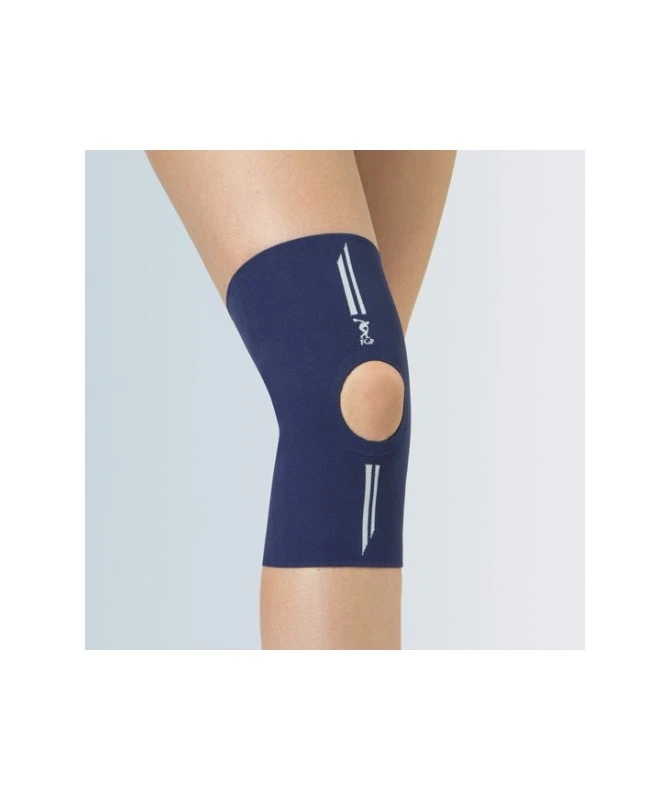 FGP - PHYLOETEK 20 - Ginocchiera Traspirante Con Foro Rotuleo - H 25cm 1 FGP - PHYLOETEK 20 - Ginocchiera Traspirante Con Foro Rotuleo - H 25cm