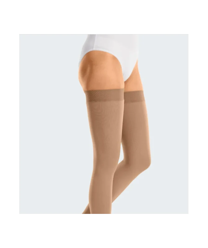 Medi - Mediven Cotton - Calze Compressive Medicali In Cotone Classe Di Compressione 1, Punta Aperta - AG Autoreggente 11 Medi - Mediven Cotton - Calze Compressive Medicali In Cotone Classe Di Compressione 1, Punta Aperta - AG Autoreggente - immagine 11