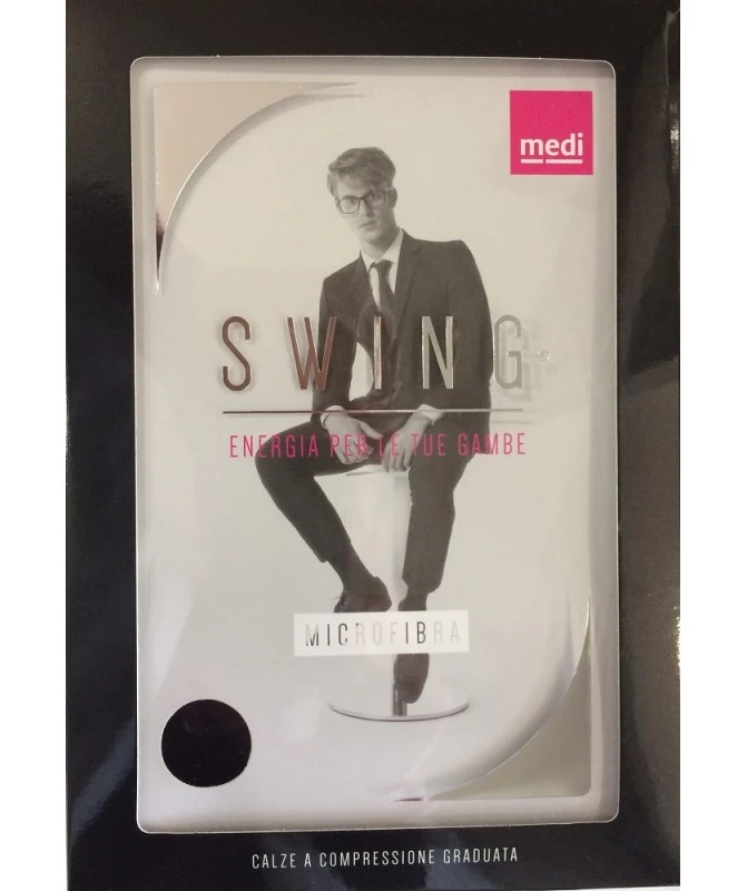 Medi - Swing Man Microfibra - Calze A Compressione Graduata In Microfibra 18 MmHg - Gambaletto 5 Medi - Swing Man Microfibra - Calze A Compressione Graduata In Microfibra 18 MmHg - Gambaletto - immagine 5