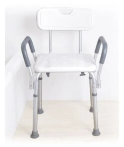 MORETTI - Mopedia - Sedia Per Doccia Con Schienale E Braccioli Regolabile In Altezza