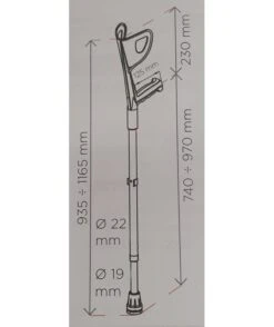 MORETTI - Mopedia - Stampelle Avambraccio Tipo Canadese Regolabili (paio) 9 MORETTI - Mopedia - Stampelle Avambraccio Tipo Canadese Regolabili (paio) -ANNA moretti mopedia stampelle avambraccio tipo canadese regolabili paio 4
