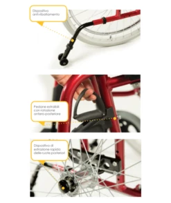 Prima pagina -ANNA praxis pmn activa b carrozzina pieghevole ad autospinta con telaio stabilizzante in alluminio a doppia crociera 1