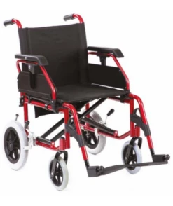 Praxis - PMN Activa TR B - Carrozzina Pieghevole Da Transito Con Telaio Stabilizzante In Alluminio A Doppia Crociera