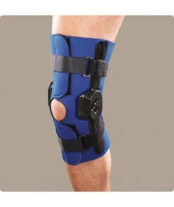 RO+TEN - ACTIVUM - Ginocchiera Corta In Neoprene Con Aste Articolate Policentriche A Controllo F-E