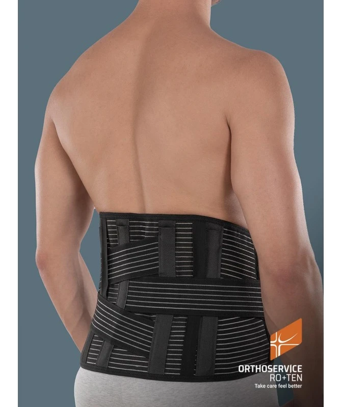 RO+TEN - Easyco Plus - Corsetto Elastico Millerighe Con Tiranti 2 RO+TEN - Easyco Plus - Corsetto Elastico Millerighe Con Tiranti - immagine 2