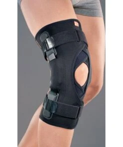 RO+TEN - GENUFIT 15/A - Ginocchiera Apribile In Tessuto AirX Con Aste Articolate E Stabilizzatore Rotuleo