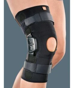 RO+TEN - GENUFIT 25 - Ginocchiera In Tessuto AirX Corta Con Aste Articolate Policentriche A Controllo F-E