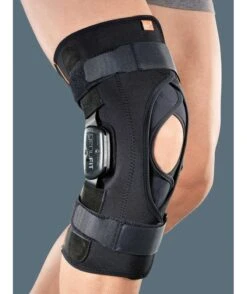 RO+TEN - GENUFIT 25/A - Ginocchiera In Tessuto AirX Corta Apribile Con Aste Articolate Policentriche A Controllo F-E