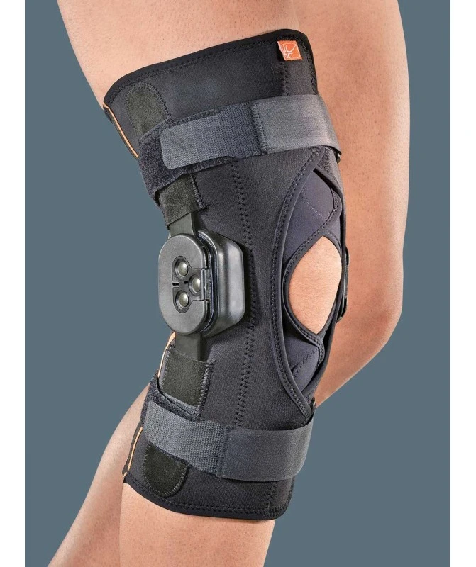 RO+TEN - GENUFIT 29 - Ginocchiera In Tessuto AirX Corta Con Aste Articolate Policentriche A Controllo F-E 2 RO+TEN - GENUFIT 29 - Ginocchiera In Tessuto AirX Corta Con Aste Articolate Policentriche A Controllo F-E - immagine 2