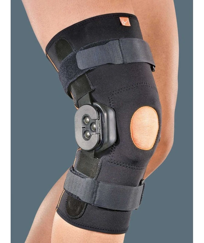 RO+TEN - GENUFIT 29 - Ginocchiera In Tessuto AirX Corta Con Aste Articolate Policentriche A Controllo F-E 1 RO+TEN - GENUFIT 29 - Ginocchiera In Tessuto AirX Corta Con Aste Articolate Policentriche A Controllo F-E