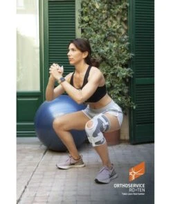 RO+TEN - GenuSKILL 08 - Ginocchiera Tubolare Con Stecche A Spirale E Stabilizzatore Rotuleo -ANNA roten genuskill 08 ginocchiera tubolare con stecche a spirale e stabilizzatore rotuleo 2