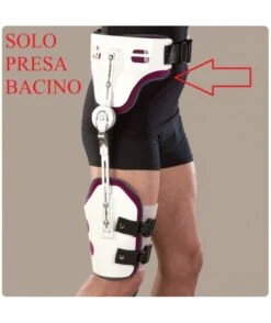 RO+TEN - HIPO - Presa Bacino Per Ortesi D'anca (tutore Composto Da Presa Bacino + Presa Coscia + Aste)