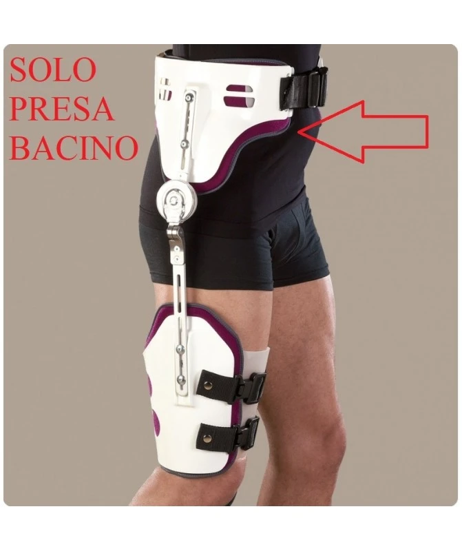 RO+TEN - HIPO - Presa Bacino Per Ortesi D'anca (tutore Composto Da Presa Bacino + Presa Coscia + Aste) 1 RO+TEN - HIPO - Presa Bacino Per Ortesi D'anca (tutore Composto Da Presa Bacino + Presa Coscia + Aste)