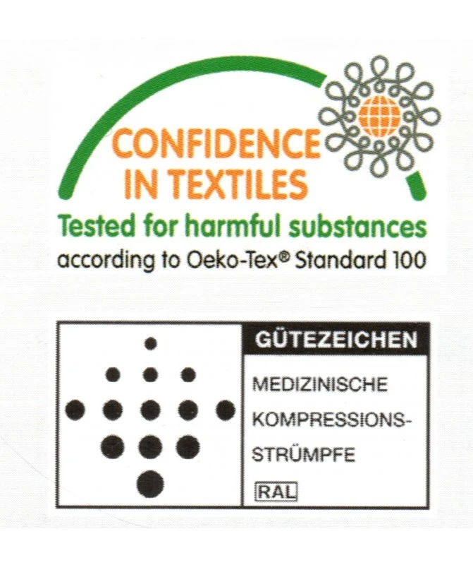 Ro+Ten - Linea Natural - Calze Compressive Medicali Classe 2, Punta Chiusa - AT Collant 5 Ro+Ten - Linea Natural - Calze Compressive Medicali Classe 2, Punta Chiusa - AT Collant - immagine 5