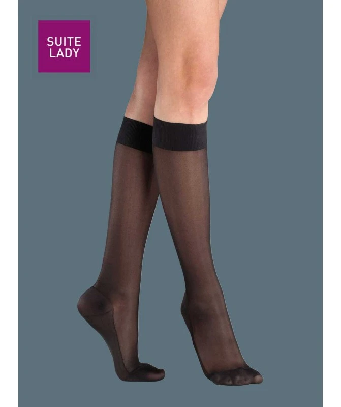 Ro+Ten - Linea Suite Lady - Calze Di Sostegno In Maglia A Rete, 70 DEN, 12-14mmHg - Gambaletto (paio) 2 Ro+Ten - Linea Suite Lady - Calze Di Sostegno In Maglia A Rete, 70 DEN, 12-14mmHg - Gambaletto (paio) - immagine 2