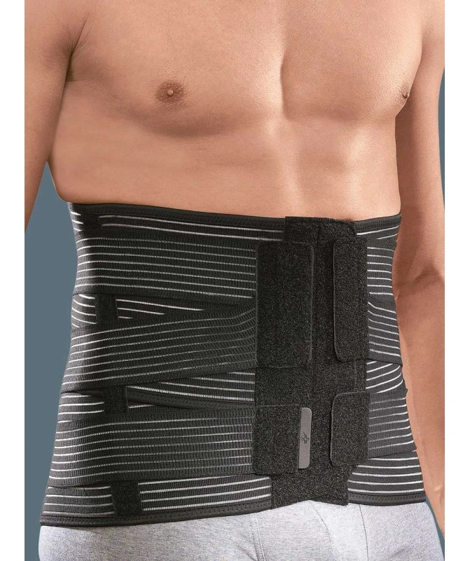 RO+TEN - LINEARPLUS 72 - Corsetto Elastico Millerighe Alto Con Tiranti Ad Incrocio Posteriore 2 RO+TEN - LINEARPLUS 72 - Corsetto Elastico Millerighe Alto Con Tiranti Ad Incrocio Posteriore - immagine 2