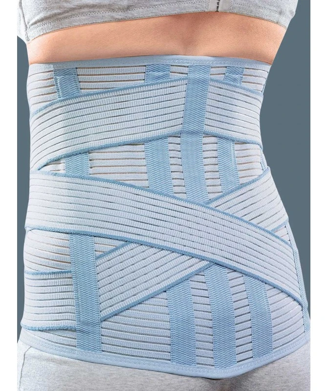 RO+TEN - LINEARPLUS 72 - Corsetto Elastico Millerighe Alto Con Tiranti Ad Incrocio Posteriore 4 RO+TEN - LINEARPLUS 72 - Corsetto Elastico Millerighe Alto Con Tiranti Ad Incrocio Posteriore - immagine 4