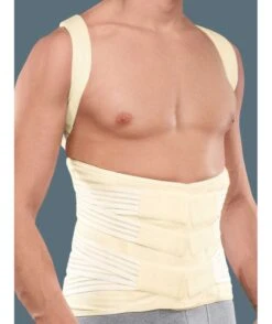 RO+TEN - SAT 35 - Busto Spallaccio Dorso-lombare Semirigido Con Tiranti In Elastico, Uomo