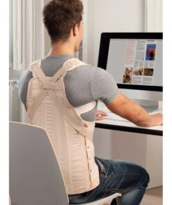 RO+TEN - SAT 70 - Busto Spallaccio Dorso Lombare Semirigido A Trazione Antero-posteriore -ANNA roten sat 70 busto spallaccio dorso lombare semirigido a trazione antero posteriore 2