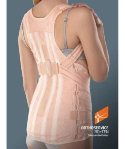 RO+TEN - SAT - Busto Ortopedico Semirigido Spallaccio Per La Stabilizzazione E Lo Scarico Del Rachide Dorso-lombare -ANNA roten sat busto ortopedico semirigido spallaccio per la stabilizzazione e lo scarico del rachide dorso lombare 2
