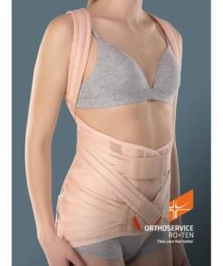 RO+TEN - SAT - Busto Ortopedico Semirigido Spallaccio Per La Stabilizzazione E Lo Scarico Del Rachide Dorso-lombare