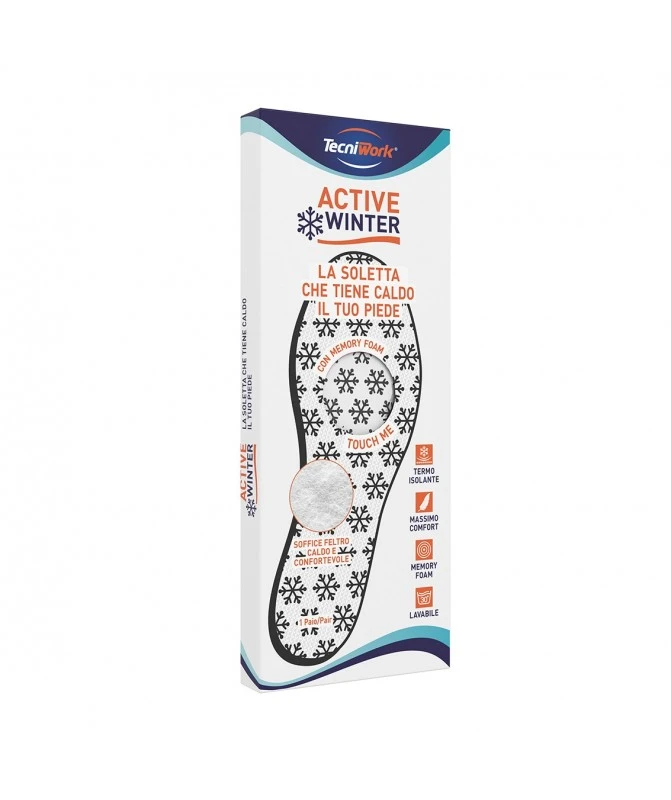 TecniWork - Active Winter - Soletta Termo-isolante In Memory Foam 3 TecniWork - Active Winter - Soletta Termo-isolante In Memory Foam - immagine 3