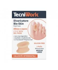 TecniWork - Bio-Skin - Divaricatore Per Dita Dei Piedi - 1 Pezzo -ANNA tecniwork bio skin divaricatore per dita dei piedi 1 pezzo 3