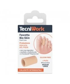 TecniWork - Bio-Skin - Fascetta Tubolare Per Dita Dei Piedi - 1 Pezzo -ANNA tecniwork bio skin fascetta tubolare per dita dei piedi 1 pezzo 4
