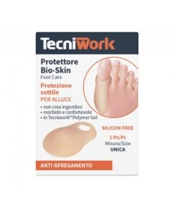 TecniWork - Bio-Skin - Protezione Per Alluce - 1 Pezzo -ANNA tecniwork bio skin protezione per alluce 1 pezzo 3